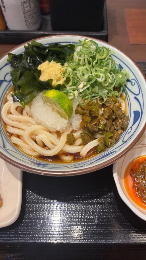 青唐おろしぶっかけうどん