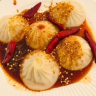 極み小籠包〜京の黄真珠ソースがけ 鬼辛