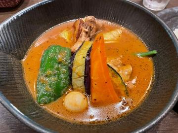 野菜チキンスープカレー 11辛