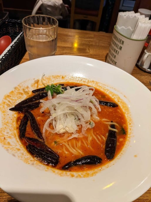 とび辛 とうがらしらーめん  激辛