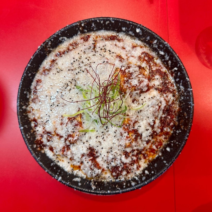 背徳背脂麻婆 5辛