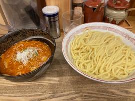 辛味みそつけ麺 大盛り 辛味ダブル