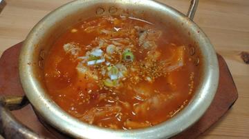 キムチチゲ 辛め