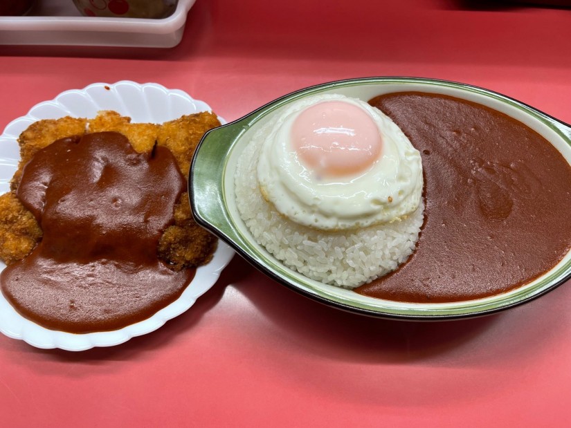 チキンカツ目玉カレー 5000辛