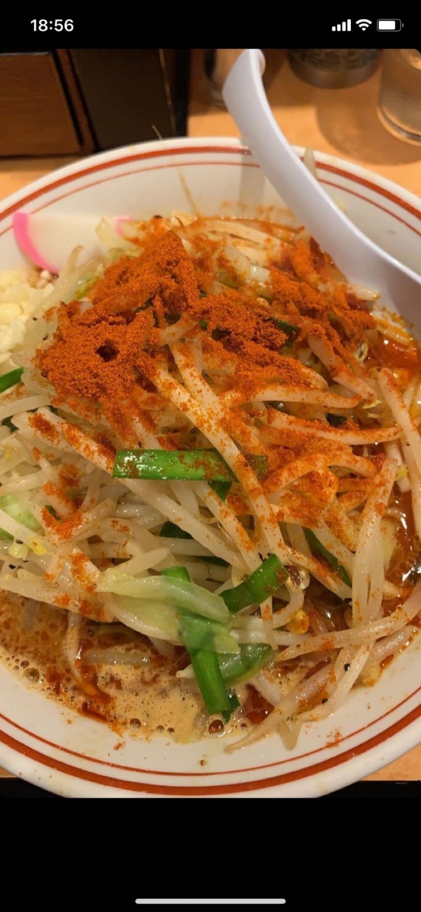 辛激タンメン 4辛