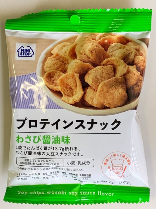 プロテインスナック わさび醤油味