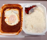目玉焼きカレー  5000辛