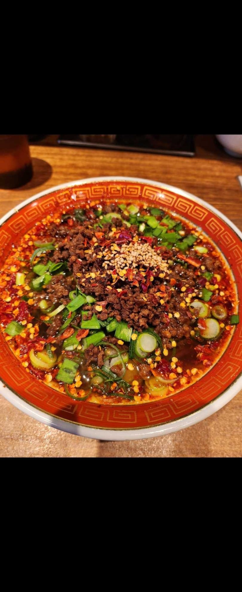 紅麻辣担々麺  3.5辛