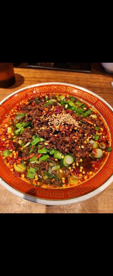 紅麻辣担々麺  3.5辛