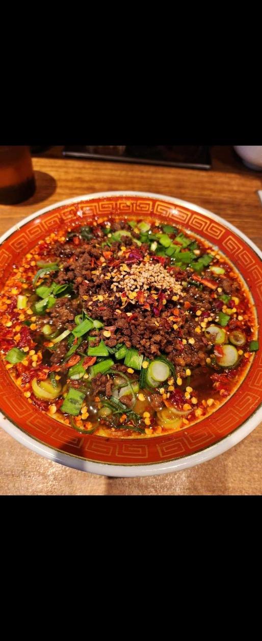 紅麻辣担々麺  3.5辛