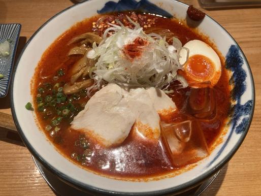 冷やし柚子辛紅ラーメン 8丁目