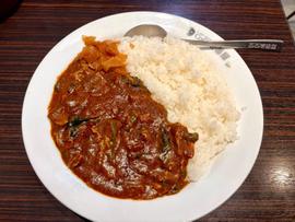 豚しゃぶほうれん草カレー 20辛