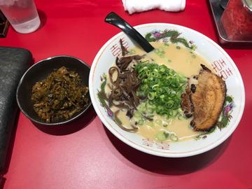 激辛高菜豚骨ラーメン
