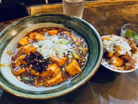 麻婆豆腐ラーメン(汁あり)