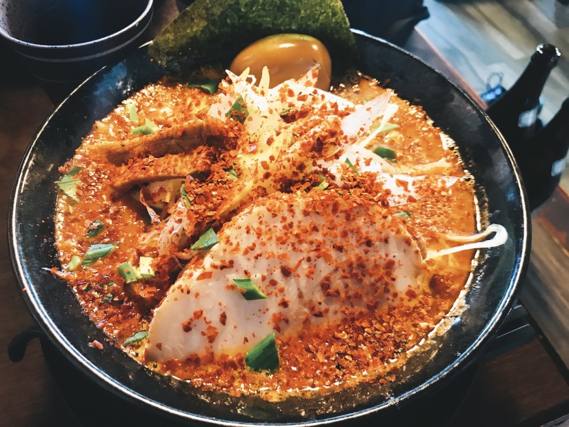 味玉からいしびれる味噌ラーメン 辛さ3増し、痺れ1増し