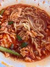 ピリ辛玉子スープ辛麺 なし
