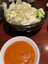 赤から特製マヨバリバリキャベツ