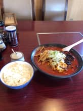 辛子屋ラーメン特辛ハバネロ付き