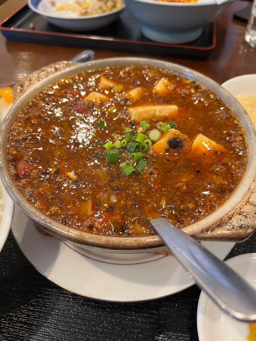 四川陳麻婆豆腐 激辛注文&追い辛味