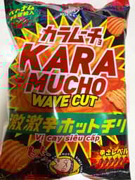 カラムーチョ 激激辛ホットチリ 唐辛子マーク6つ