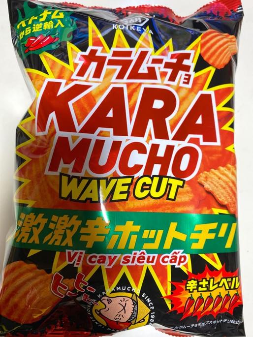 カラムーチョ 激激辛ホットチリ 唐辛子マーク6つ