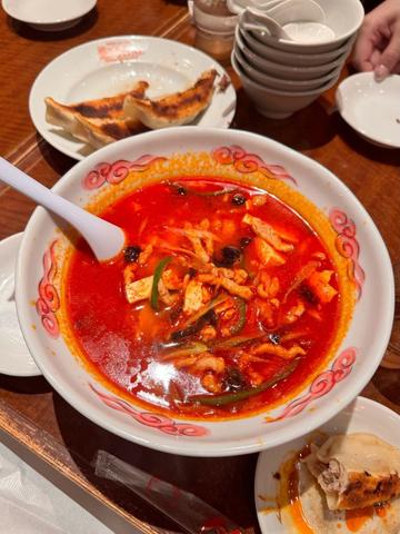 辛いラーメン