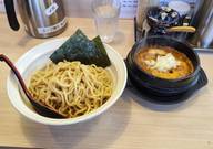 超濃厚きざみ焼豚辛つけ麺 激辛