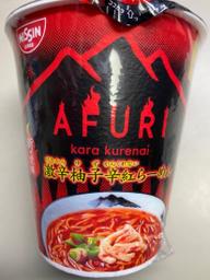 激辛柚子辛紅ラーメン なし