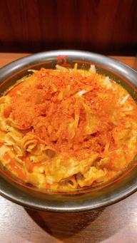 鬼紅ラーメン、辛さ増し 鬼辛