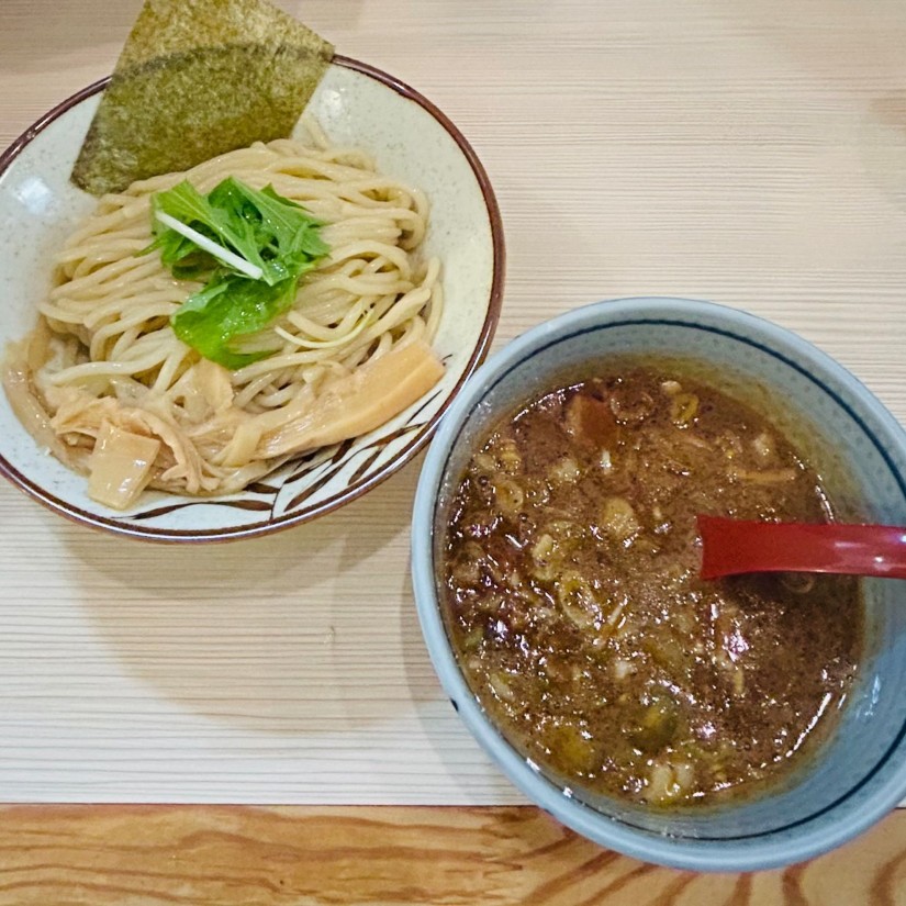 辛つけ麺（魚介・煮干）