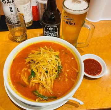秘伝の辛みそラーメン 秘伝の辛みそトッピング
