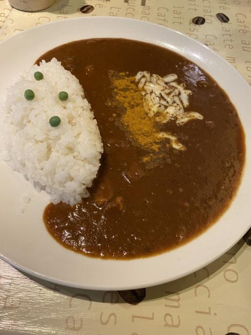 湖月のカレー