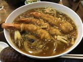 海老カレー蕎麦