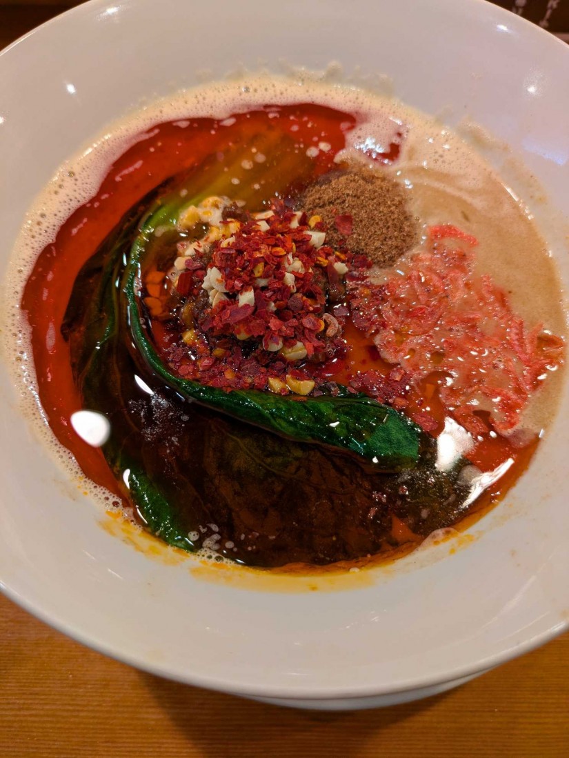 白ごま担々麺 3辛
