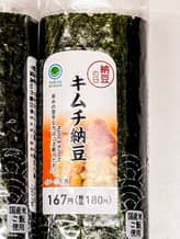 手巻寿司 キムチ納豆