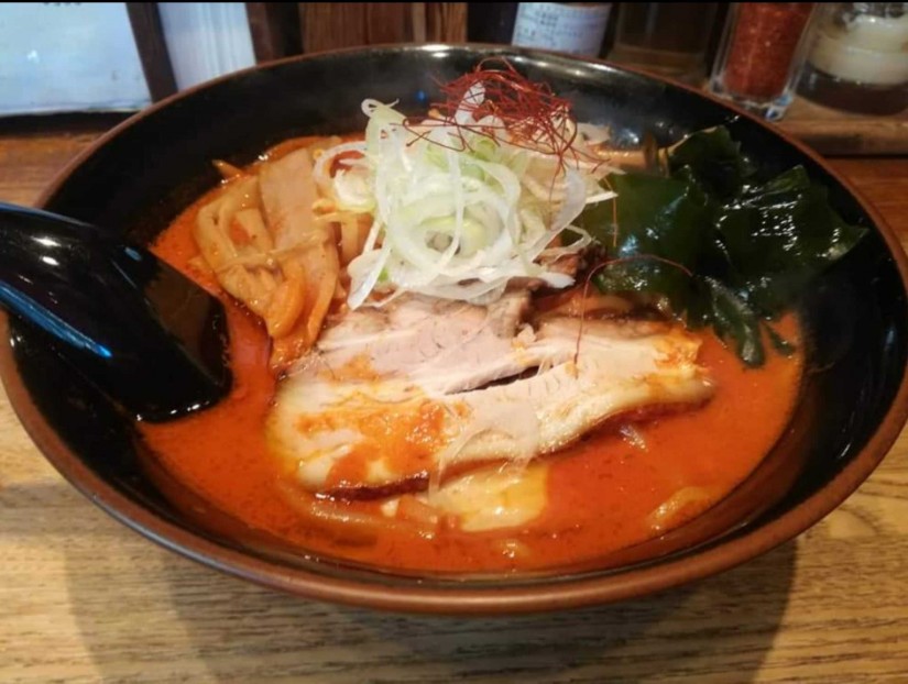 鉄火麺辛さ２倍
