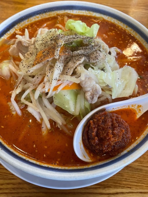 辛し味噌野菜ラーメン 激辛