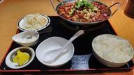 水煮牛肉定食　特辣