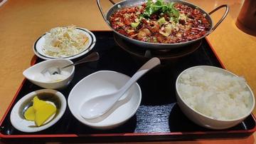 水煮牛肉定食　特辣