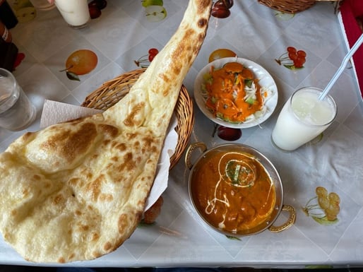 日替わりランチ（きのこチキンカレー） 激辛