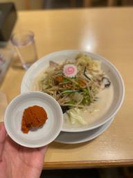 濃厚タンメン 辛い素追加