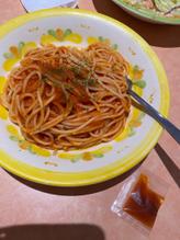 ペンネアラビアータ（スパゲッティへ変更）