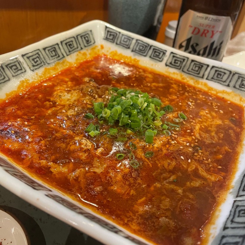 幡レバ担々麺 10辛