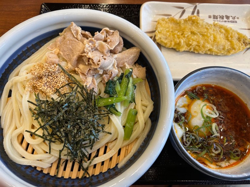 旨辛豚つけ汁うどん