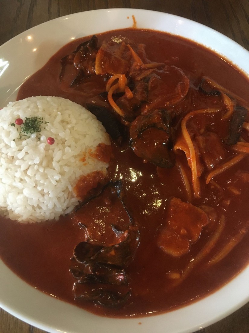 スタミナカレー7辛 普通盛