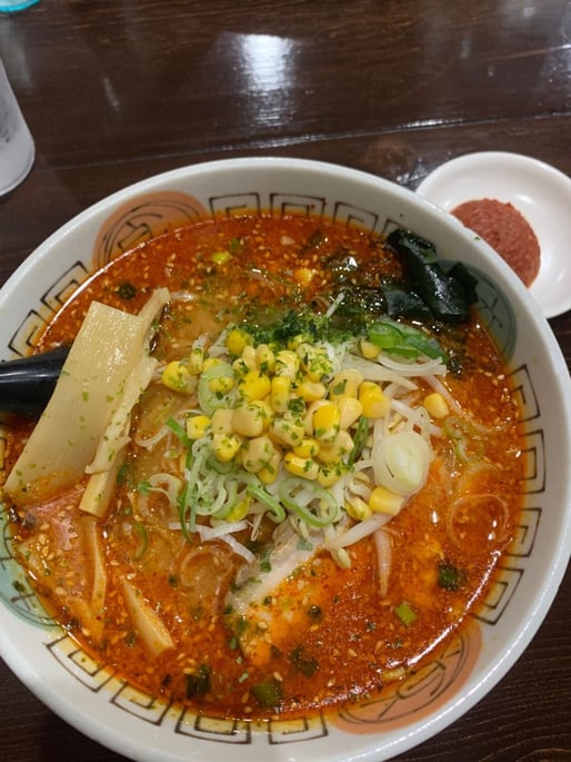 からしみそらーめん 大辛