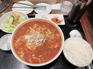 ユッケジャン定食