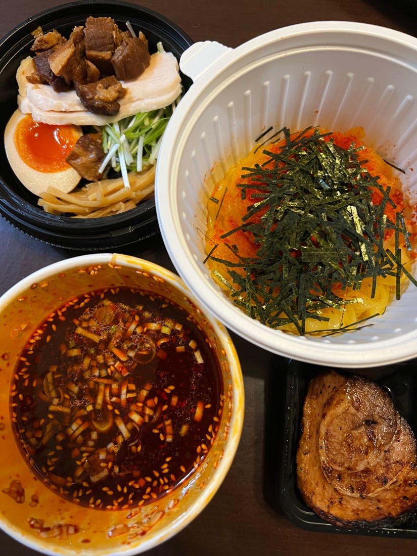 柚子辛露つけ麺（こんにゃく麺）