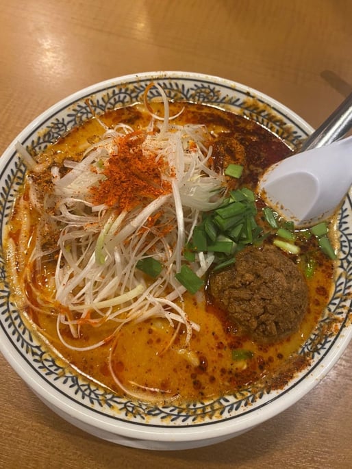 しびれる辛さの麻辣坦々麺 5辛