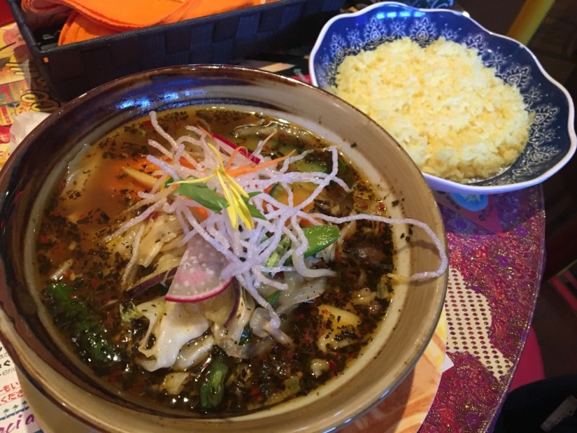 チキンカレー  極楽